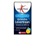 Lucovitaal IJslandse Levertraan Capsules 60CP