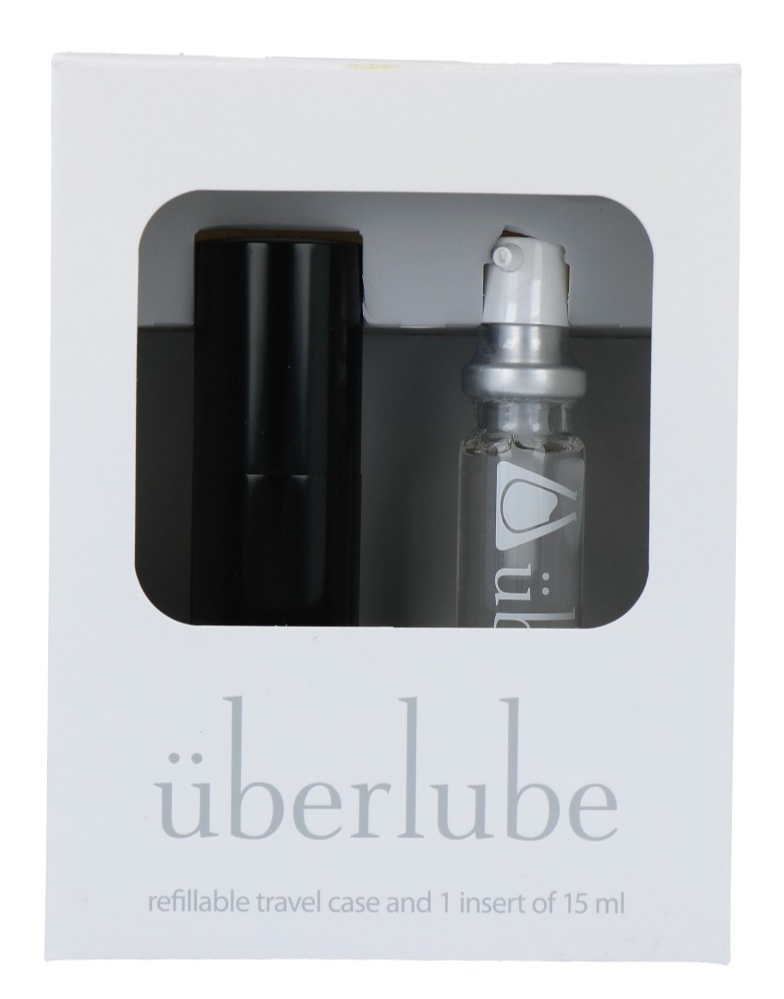 Uberlube Hervulbaar Glijmiddel Zwart afbeelding