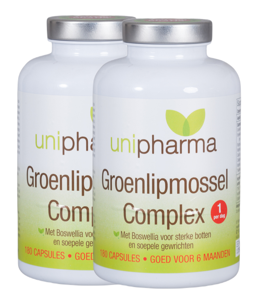 Unipharma Groenlipmossel Complex Capsules Multipack