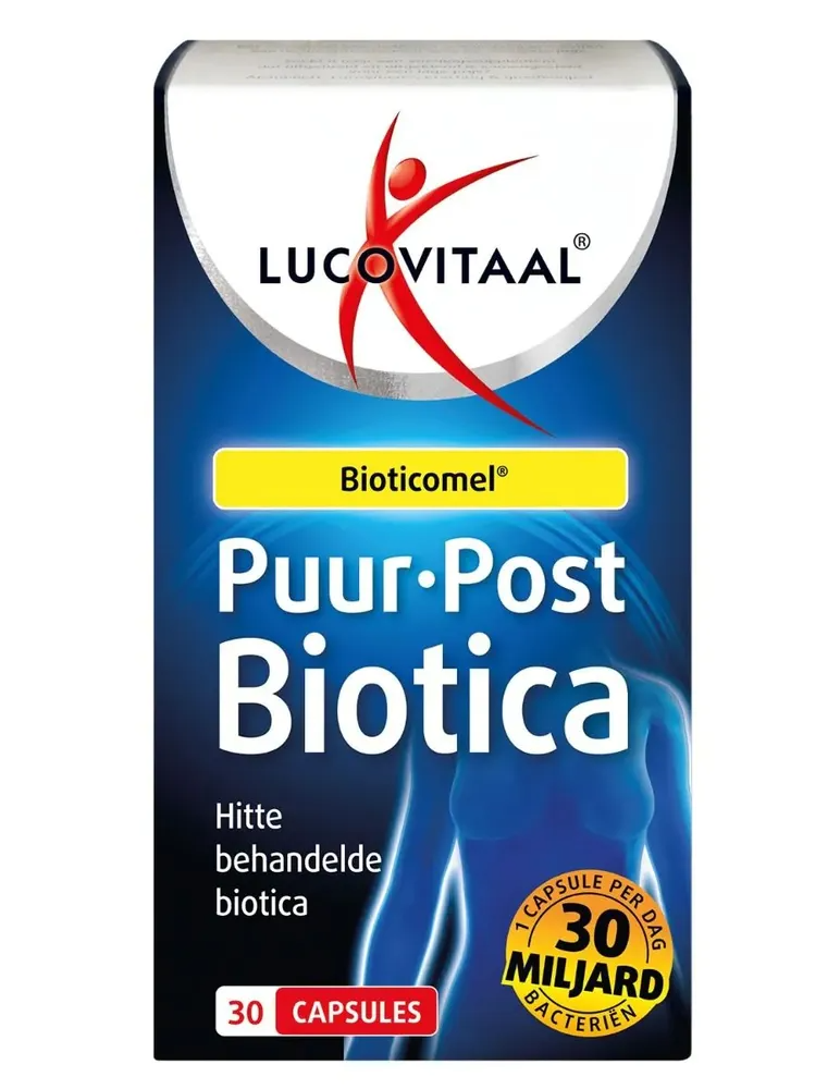Lucovitaal Puur-Post Biotica Capsules 30CP