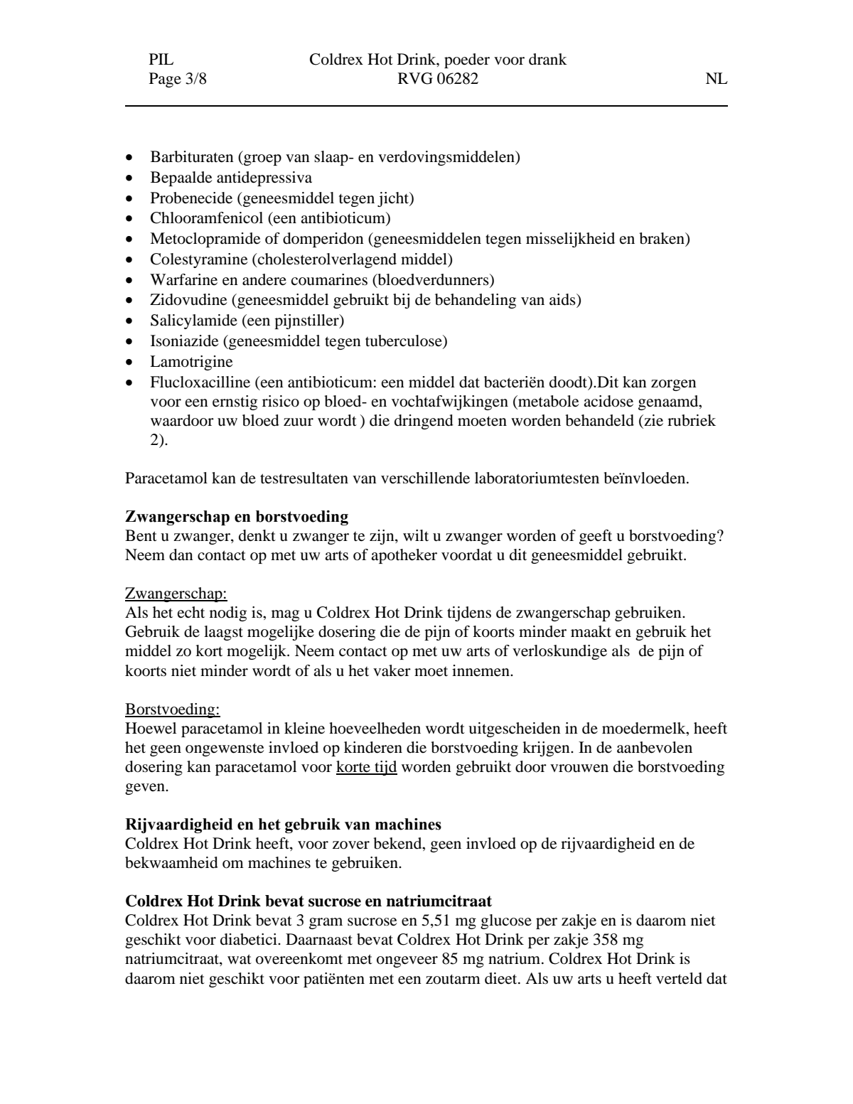 Hot Drink - Bij griep en verkoudheid afbeelding van document #3, leaflet