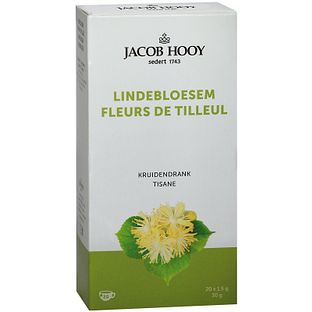 Jacob Hooy Thee Lindebloesem Zakjes 20ST Jacob Hooy Thee Lindebloesem Zakjes 20ST
