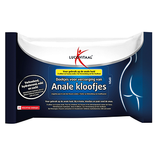 Lucovitaal Anale Kloofjes Doekjes 25ST