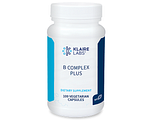 Klaire Labs B Complex Plus Capsules 100CP