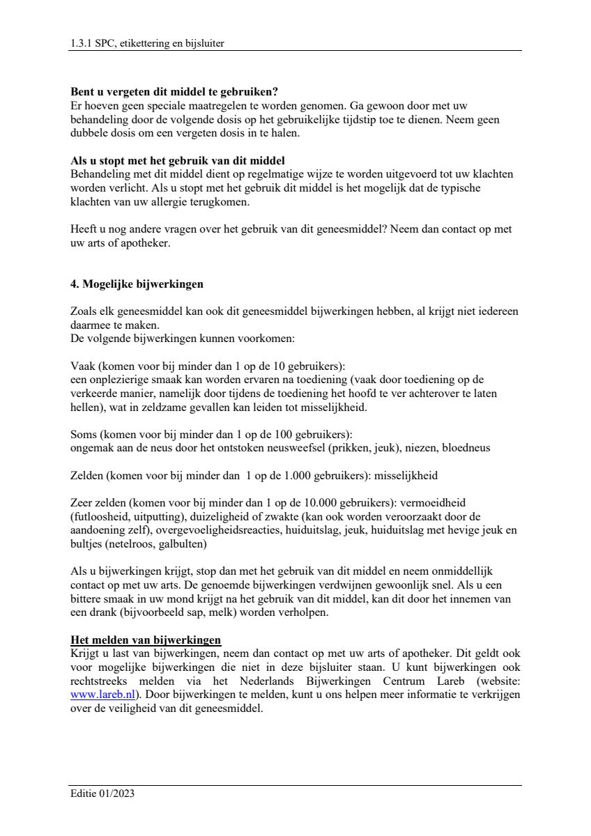 1mg/ml  Neusspray, oplossing afbeelding van document #4, leaflet
