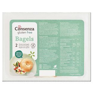 Consenza Glutenvrije Bagels 170GR
