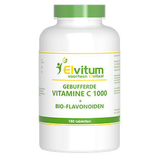 Elvitum Gebufferde Vitamine C 1000 180TB
