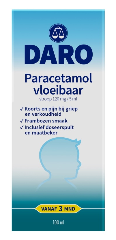 Daro Vloeibare Paracetamol afbeelding