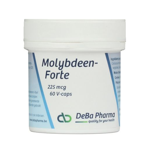 Deba Pharma Molybdeen Forte 225mcg 60 Capsules