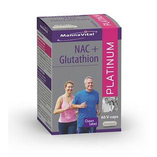 MannaVital NAC & Glutathion Platinum Vegicaps 60VCP