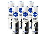 Nivea Black & White Silky Smooth Deodorant Spray Voordeelverpakking 6x150ML