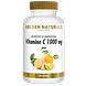 Golden Naturals Vitamine C 1000mg Puur Capsules 180VCP Golden Naturals Vitamine C 1000mg Puur Capsules 180VCP