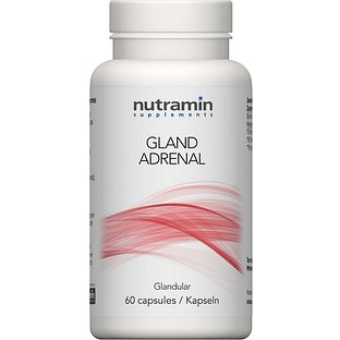 Nutramin Gland Adrenal Capsules 60CP
