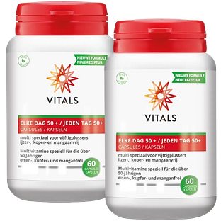 Vitals Elke Dag 50+ Capsules Duoverpakking 2x60CP