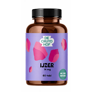 Cruydhof IJzer Tabletten 60TB