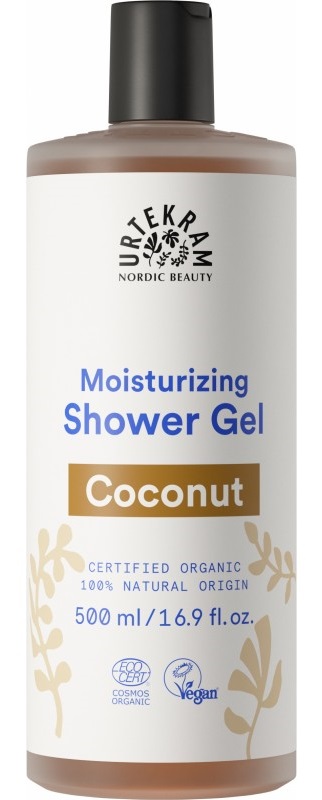 Urtekram Douchegel Kokosnoot 500ml afbeelding 1