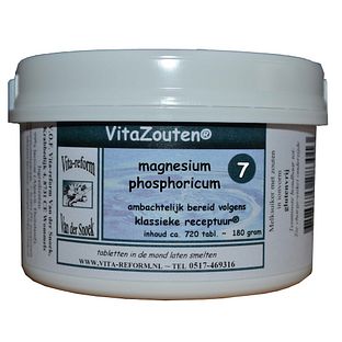Vita Reform Van der Snoek Vita Reform Vitazouten Nr. 7 Magnesium Phosphoricum 720TB