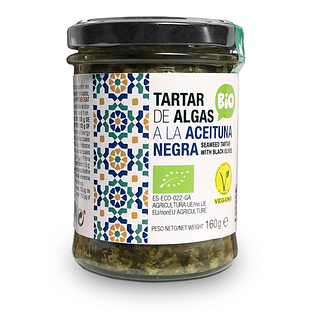 Porto Muinos Zeewier Olijf Spread 160GR