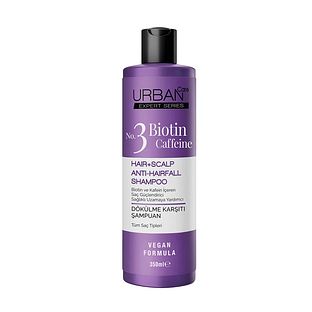 Urban Care No.3 Biotin Caffeine Hair+Scalp Anti-Hairfall Shampoo 350ML