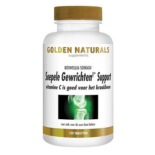 Golden Naturals Soepele Gewrichten & Kraakbeen Support Tabletten 120TB
