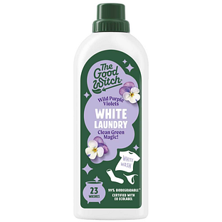 The Good Witch Wild Purple Violets White Laundry 1LT