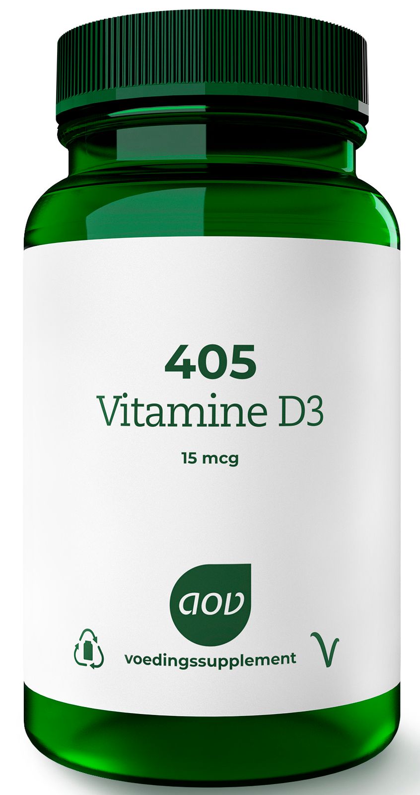 AOV 405 Vitamine D3 15mcg Tabletten 180TB