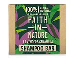 Faith in Nature Lavendel & Geranium Shampoobar 85GR Faith in Nature Lavendel & Geranium Shampoobar 85GR