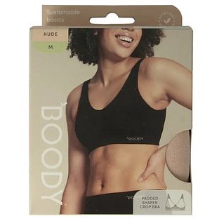 Boody Padded Shaper Crop Bra Nude M 1ST