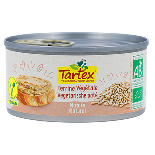 Tartex Vegetarische Paté Naturel 125GR