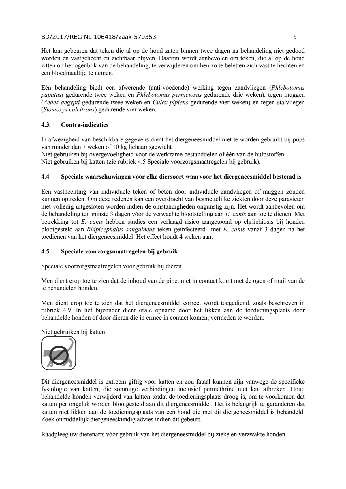 Hond 250/1250 Spot-on Solution afbeelding van document #5, instructions