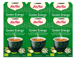Yogi Tea Green Energy Voordeelverpakking 6x17ST Yogi Tea Green Energy Voordeelverpakking 6x17ST