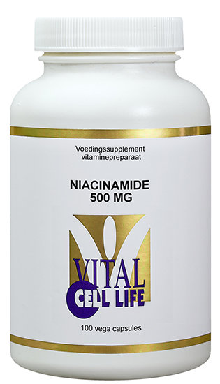 Vital Cell Life Niacinamide 500mg Capsules afbeelding