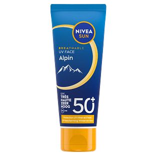 Nivea Sun Breathable UV Face Alpin UV-bescherming Winter en Kou SPF50+ 40ML
