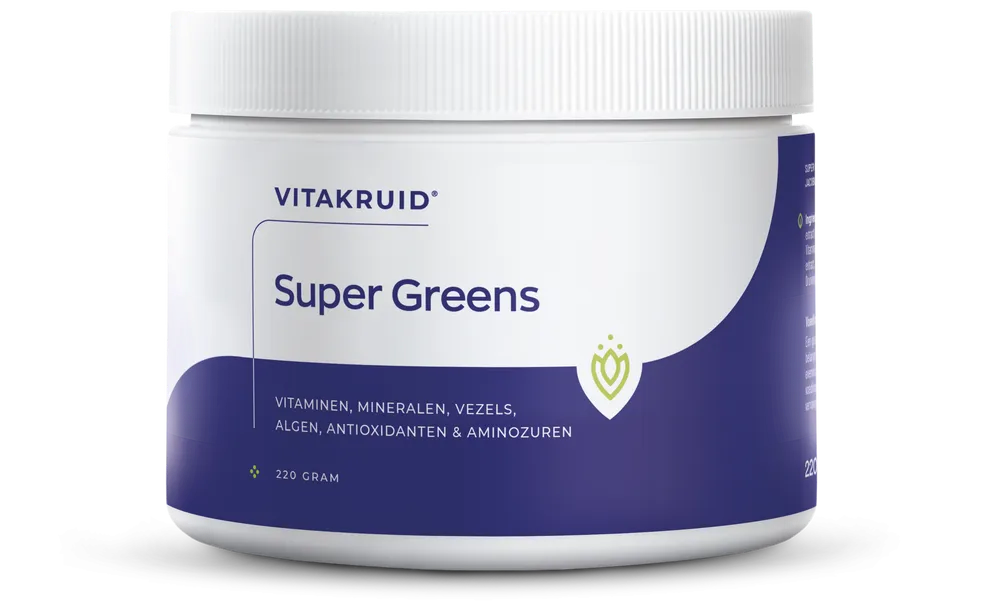 Vitakruid Super Greens Poeder 220GR