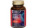 All Natural Vitamine D3 25 mcg (1000 IE) Capsules 90CP
