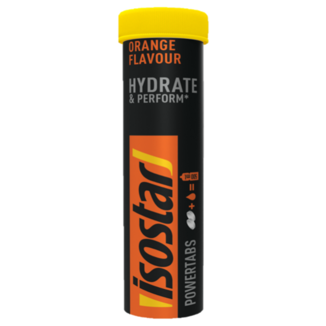 Isostar Powertabs Sportdrank Hydrate & Perform Orange