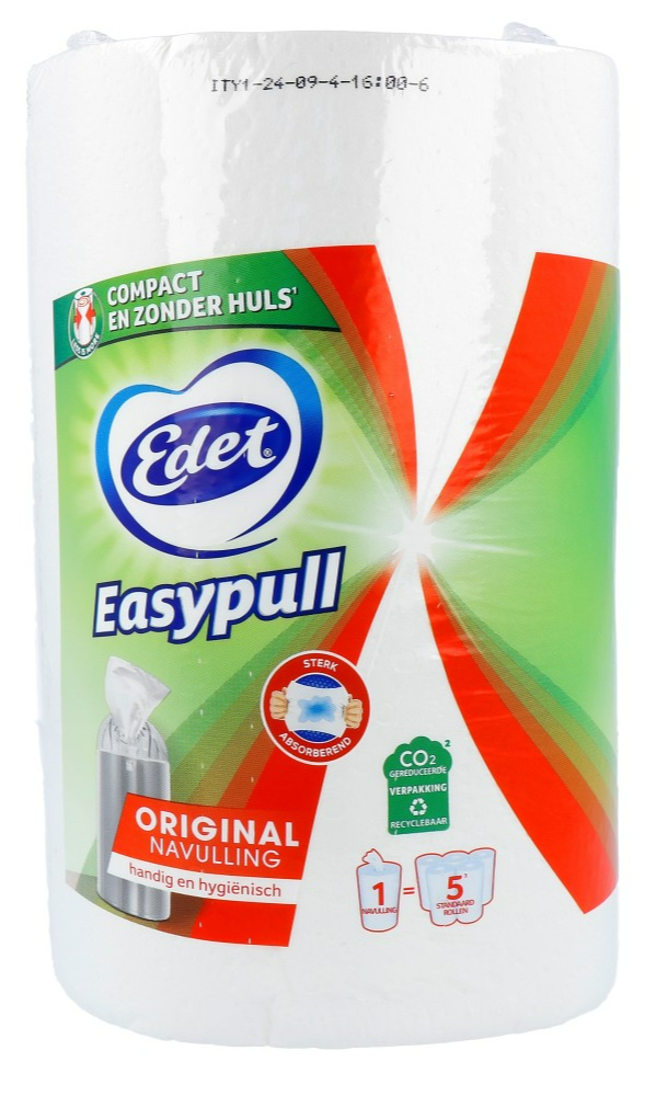 Edet Easypull Original Keukenpapier Navulrol