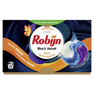Robijn Black Velvet 3-in-1 Wascapsules 15ST