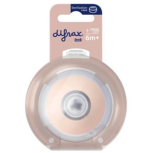 Difrax Lovi Mammafeel Dynamische Flesspeen Crosscut 1ST Difrax Lovi Mammafeel Dynamische Flesspeen Crosscut 1ST