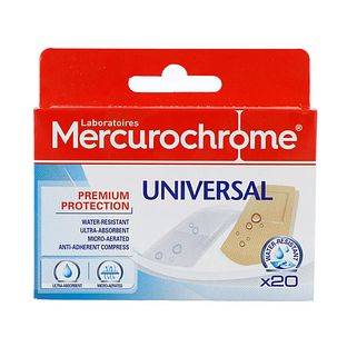 Mercurochrome Pleisters Universal 20ST
