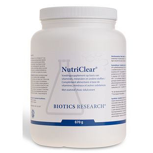 Biotics NutriClear Poeder 670GR