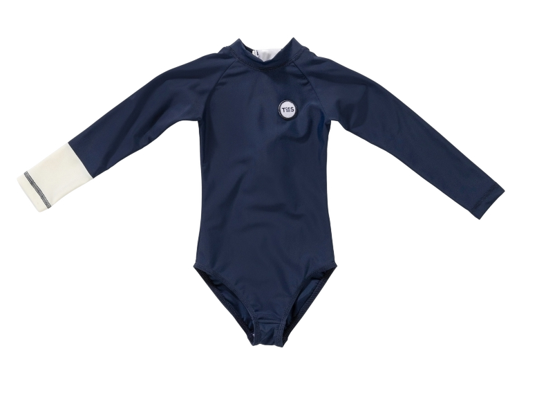 Tenue Soleil UV Swimsuit Blauw 12-18 mnd