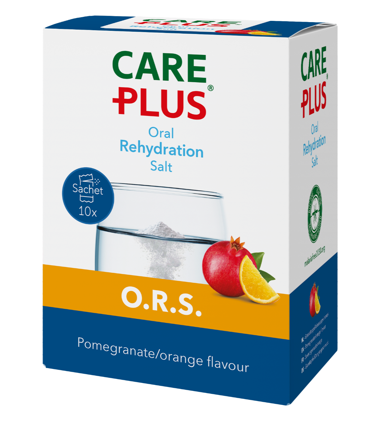 Care Plus O.R.S. Granaatappel-Sinaasappel 10ST