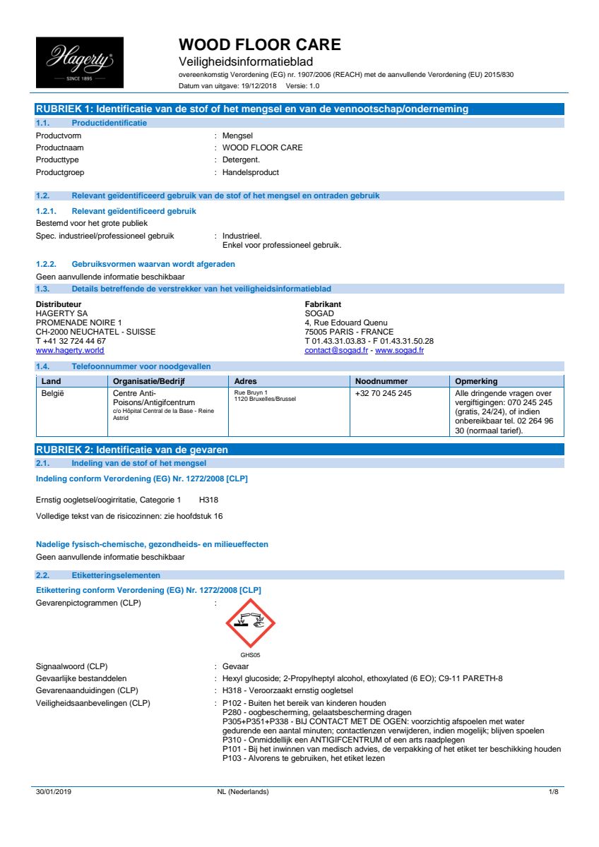 Wood Care Hout Reiniger afbeelding van document #1, info_folder