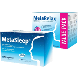 Metagenics Metasleep & MetaRelax Tabletten Combi 2ST Metagenics Metasleep & MetaRelax Tabletten Combi 2ST