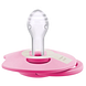 Difrax Lovi Prime Pink Fopspenen 0-6M 3ST Close up foto van de speen