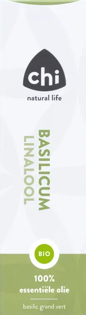 Chi Natural Life Basilicum Linalol Etherische Olie Bio Chi Natural Life Basilicum Linalol Etherische Olie Bio