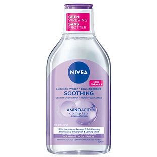 Nivea Soothing Micellair Water Parfumvrij 400ML