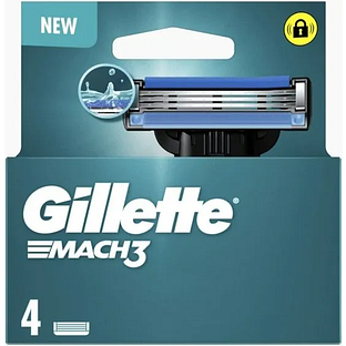 Gillette MACH3 Scheermesjes 4ST