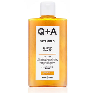 Q+A Q+A Vitamin C Shimmer Body Oil 150ML